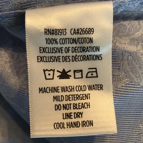 Robert Graham Egyptian cotton classic relaxed fit button down long sleeve shirt - Picture 11 of 11